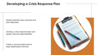 Crisis Response Checklist Powerpoint Presentation And Google Slides ICP Engaging Image