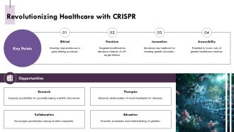CRISPR Cas9 Gene Editing Mechanism And Applications Overview PPT Demonstration AT Compatible Attractive