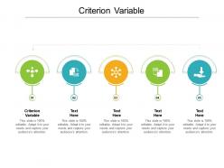 Criterion variable ppt powerpoint presentation pictures icon cpb