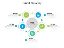 Critical capability ppt powerpoint presentation ideas background images cpb