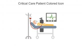 Critical Care Patient Colored Icon In Powerpoint Pptx Png And Editable Eps Format