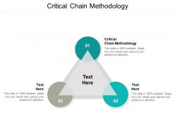 Critical chain methodology ppt powerpoint presentation visual aids backgrounds cpb
