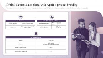 Critical Elements Associated With Apples Product Branding How Apple Has Emerged As Innovative