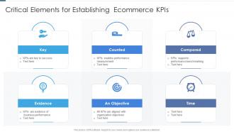 Critical Elements For Establishing Ecommerce KPIs