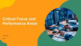 Critical Focus And Performance Areas PPT Sample AT