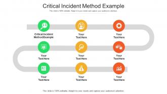 Critical incident method example ppt powerpoint presentation show clipart cpb