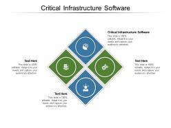 Critical infrastructure software ppt powerpoint presentation outline skills cpb
