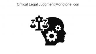 Critical Legal Judgment Monotone Icon In Powerpoint Pptx Png And Editable Eps Format