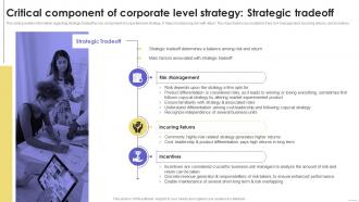 Critical Level Strategy Strategic Tradeoff Sustainable Multi Strategic Organization Competency