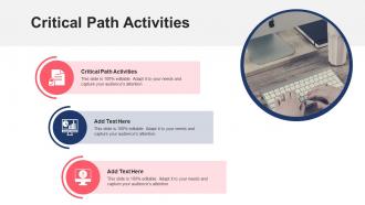 Critical Path Activities In Powerpoint And Google Slides Cpb