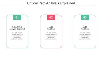 Critical Path Analysis Explained In Powerpoint And Google Slides Cpb