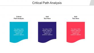 Critical Path Analysis Ppt Powerpoint Presentation Outline Themes Cpb
