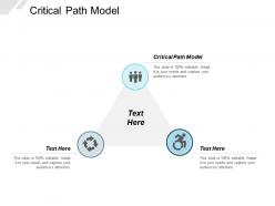 Critical path model ppt powerpoint presentation layouts summary cpb