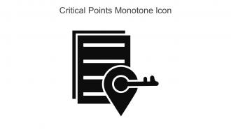 Critical Points Monotone Icon In Powerpoint Pptx Png And Editable Eps Format