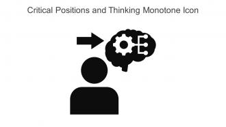 Critical Positions And Thinking Monotone Icon In Powerpoint Pptx Png And Editable Eps Format