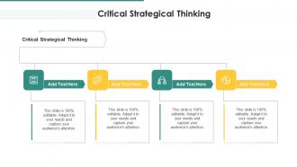 Critical Strategical Thinking In Powerpoint And Google Slides Cpb