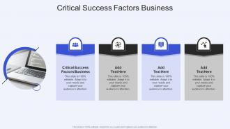 Critical Success Factors Business In Powerpoint And Google Slides Cpb