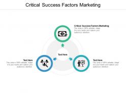Critical success factors marketing ppt powerpoint presentation portfolio cpb