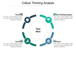 Critical thinking analysis ppt powerpoint presentation show background designs cpb
