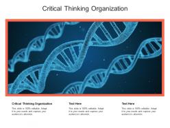 Critical thinking organization ppt powerpoint presentation inspiration file formats cpb