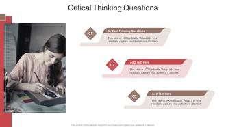 Critical Thinking Questions In Powerpoint And Google Slides Cpb