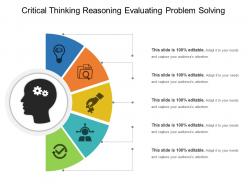 Critical thinking reasoning evaluating problem solving