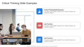 Critical Thinking Skills Examples In Powerpoint And Google Slides Cpb