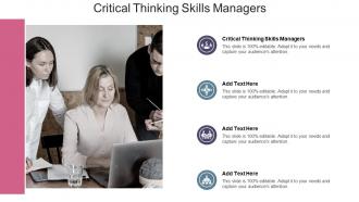 Critical Thinking Skills Managers In Powerpoint And Google Slides Cpb