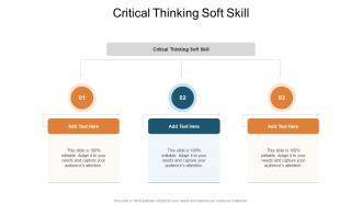 Critical Thinking Soft Skill In Powerpoint And Google Slides Cpb