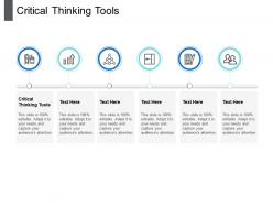Critical thinking tools ppt powerpoint presentation file guide cpb
