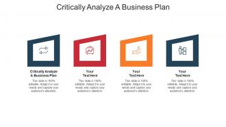 Critically analyze a business plan ppt powerpoint presentation pictures inspiration cpb