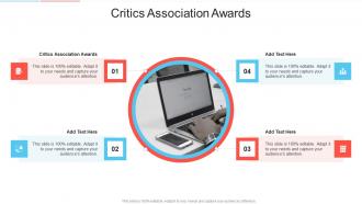 Critics Association Awards In Powerpoint And Google Slides Cpb