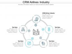 Crm airlines industry ppt powerpoint presentation infographics templates cpb