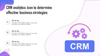 CRM Analytics Powerpoint Ppt Template Bundles Adaptable Content Ready