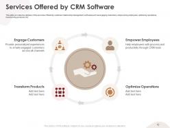 Crm application pitch deck ppt template
