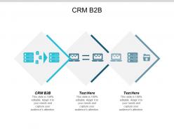 Crm b2b ppt powerpoint presentation infographic template background images cpb