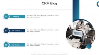 CRM Blog In Powerpoint And Google Slides Cpb
