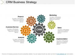 Crm business strategy ppt slides download