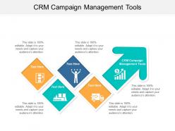 Crm campaign management tools ppt powerpoint presentation ideas samples cpb