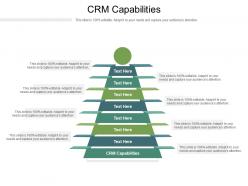 Crm capabilities ppt powerpoint presentation infographic template layouts cpb