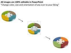 Crm circular squared powerpoint template slide