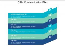 Crm communication plan ppt powerpoint presentation file template cpb