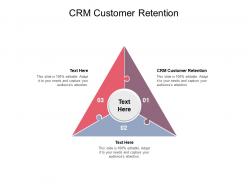 Crm customer retention ppt powerpoint presentation infographics show cpb