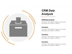Crm data analysis ppt powerpoint presentation file outfit cpb