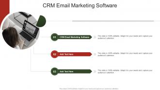CRM Email Marketing Software In Powerpoint And Google Slides Cpb