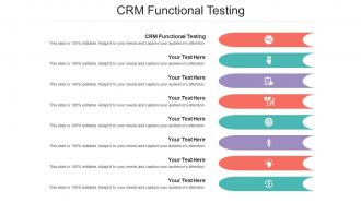 CRM Functional Testing Ppt Powerpoint Presentation Model Example File Cpb