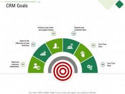 Crm goals client relationship management ppt icon graphic images