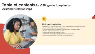 CRM Guide To Optimize Customer Relationships MKT CD V Pre-designed Captivating
