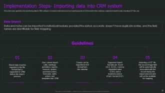 CRM Implementation Process Powerpoint Presentation Slides