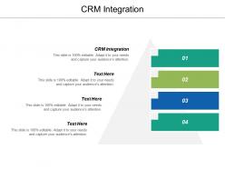 Crm integration ppt powerpoint presentation icon professional cpb